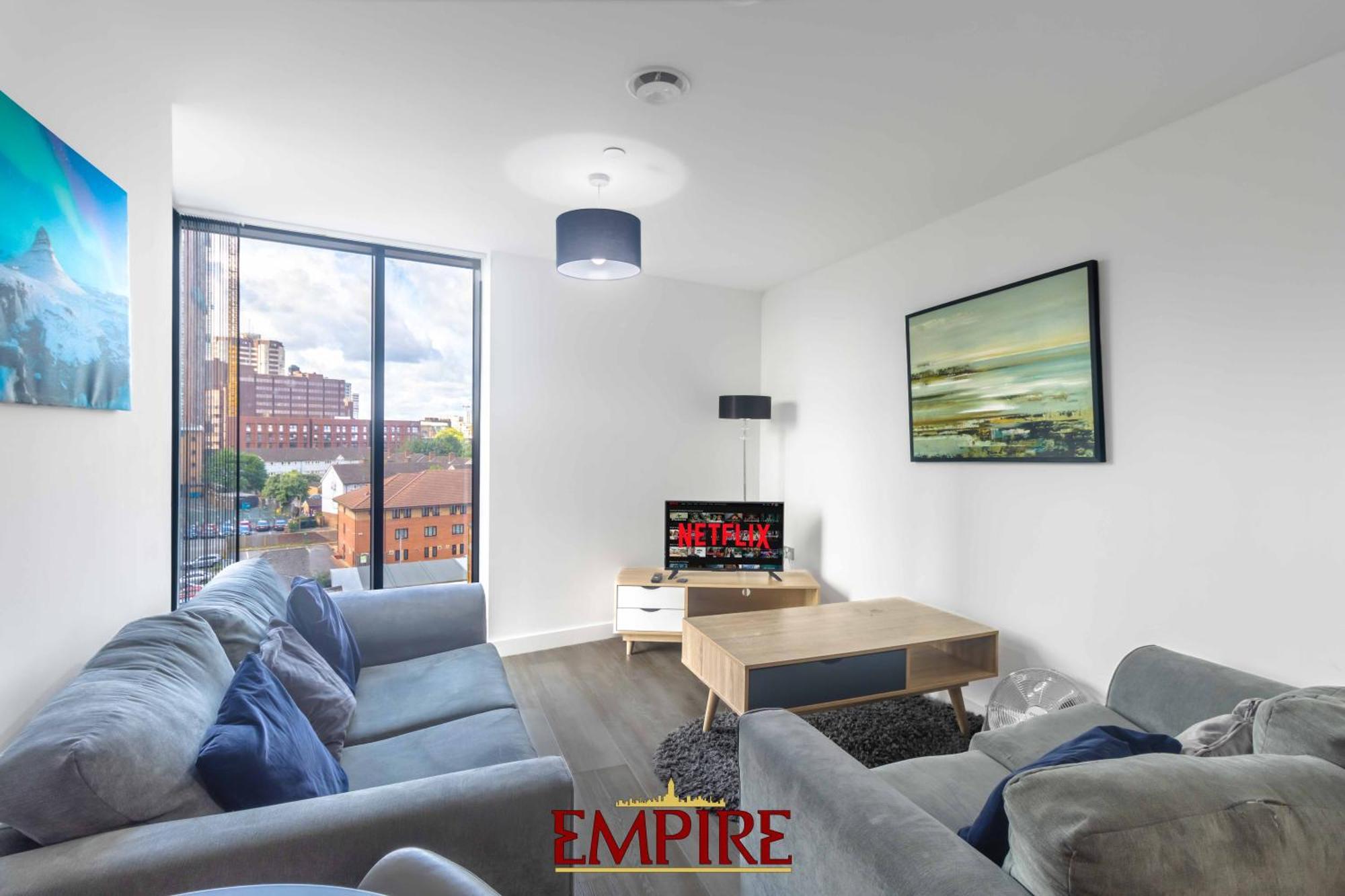 Luxury 2 Bedroom Apartment, On Broad Street! Birmingham Ngoại thất bức ảnh