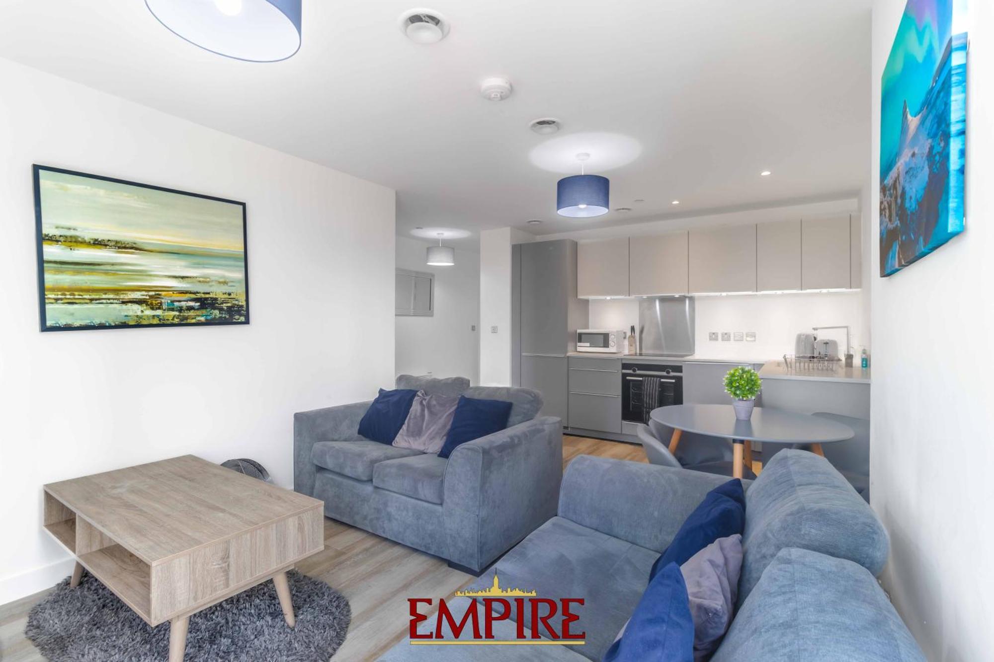 Luxury 2 Bedroom Apartment, On Broad Street! Birmingham Ngoại thất bức ảnh